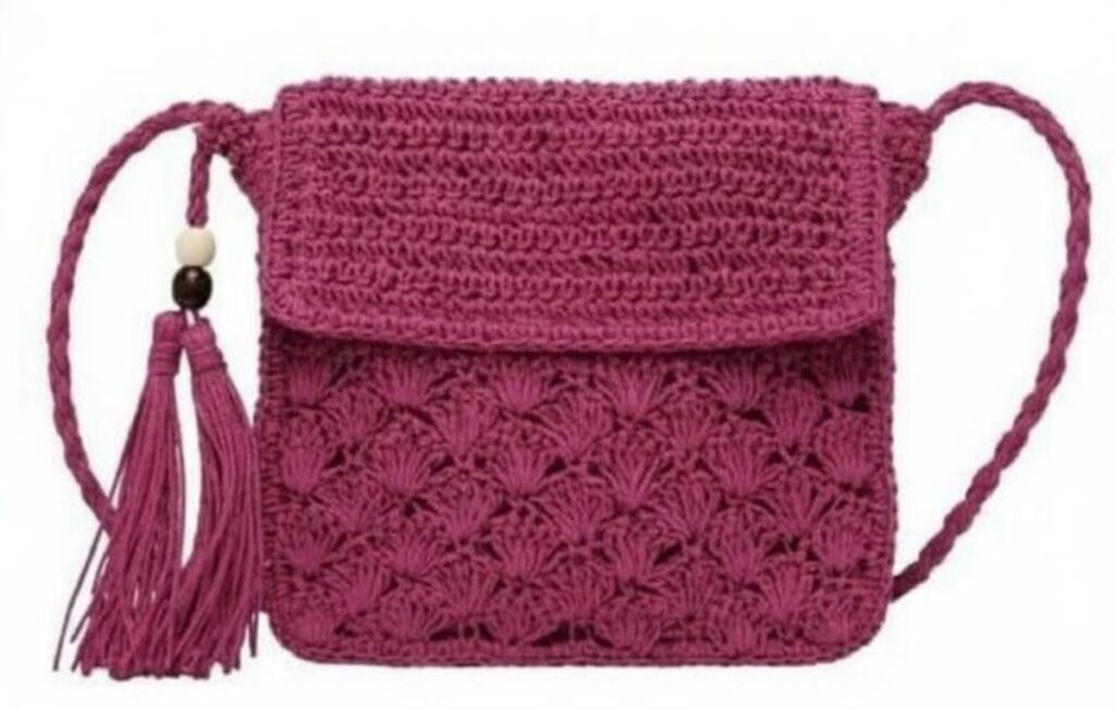 Seven Stitch Fan Mesh Crochet Chart