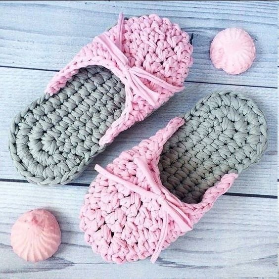Single Crochet Sole and Toe Crochet Charts — English PDF