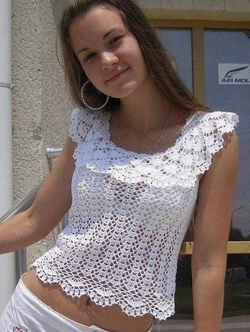 Two Fan Lace Crochet Stitch Charts — English PDF