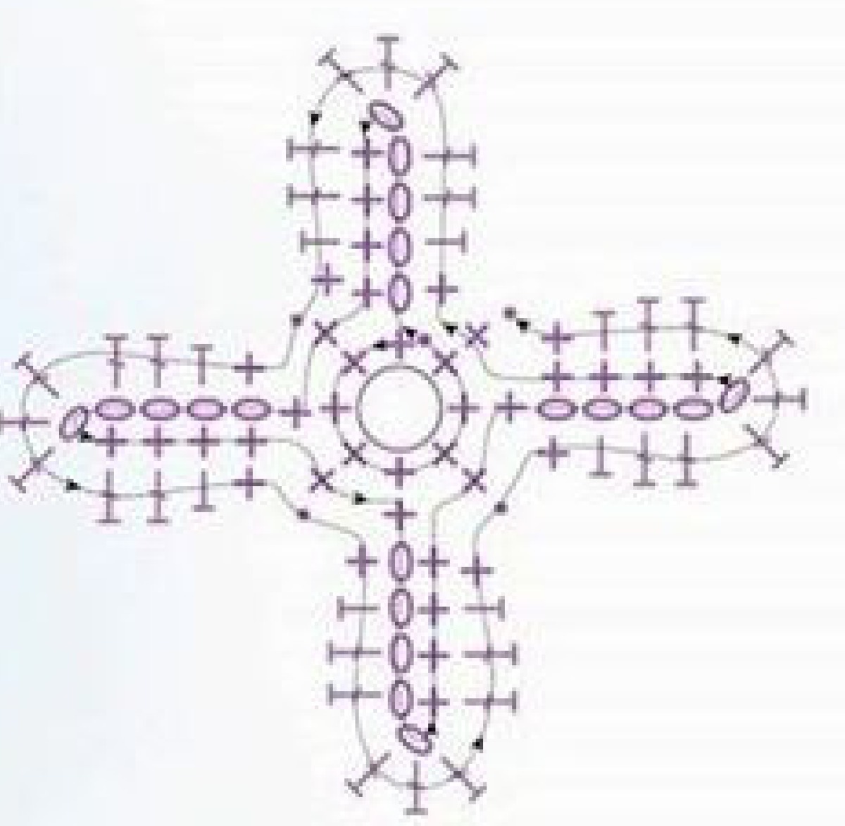 Lilac Blossom Crochet Chart — English PDF