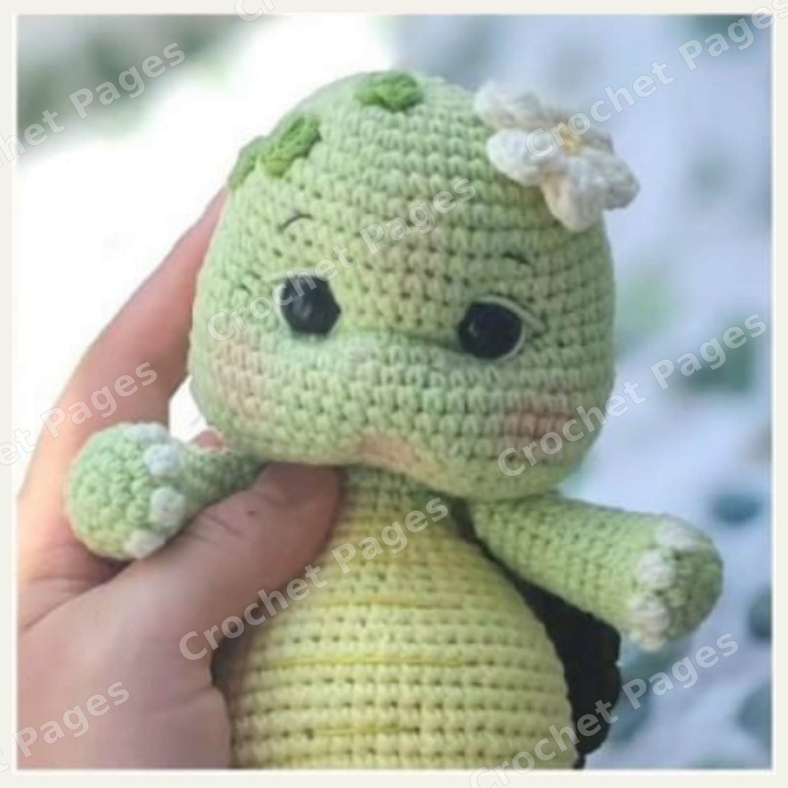 Turtle alternate project view from the included pattern photos