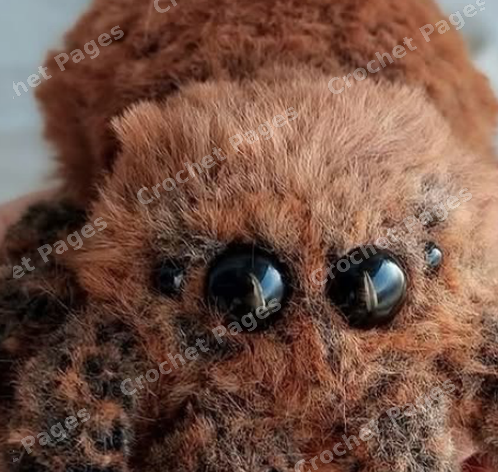 Tosya the Spider crochet project, gallery view 2