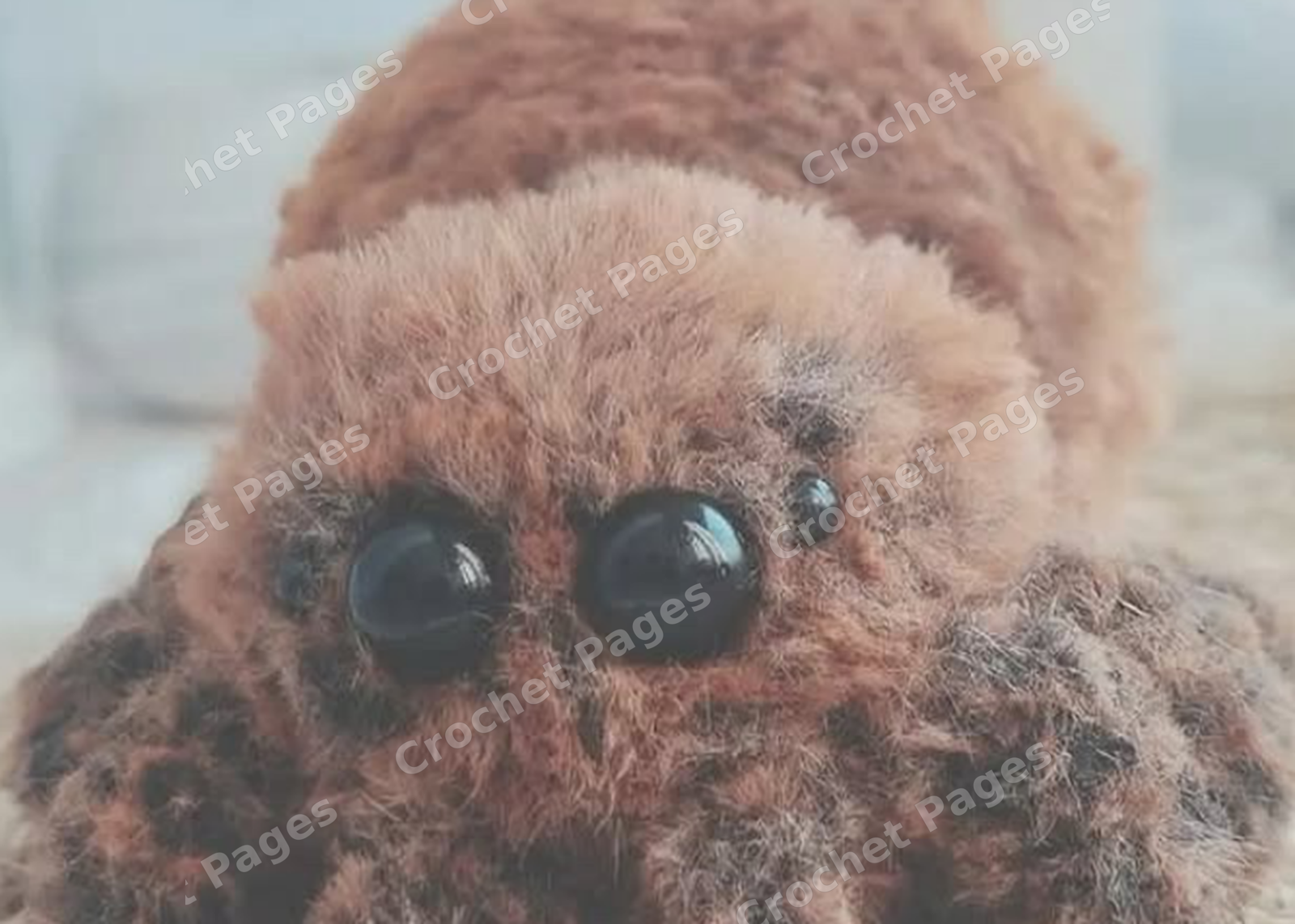 Tosya the Spider crochet project, gallery view 3