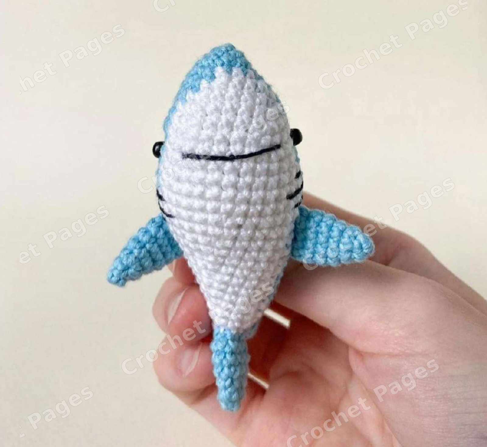 Baby Shark crochet project, gallery view 3