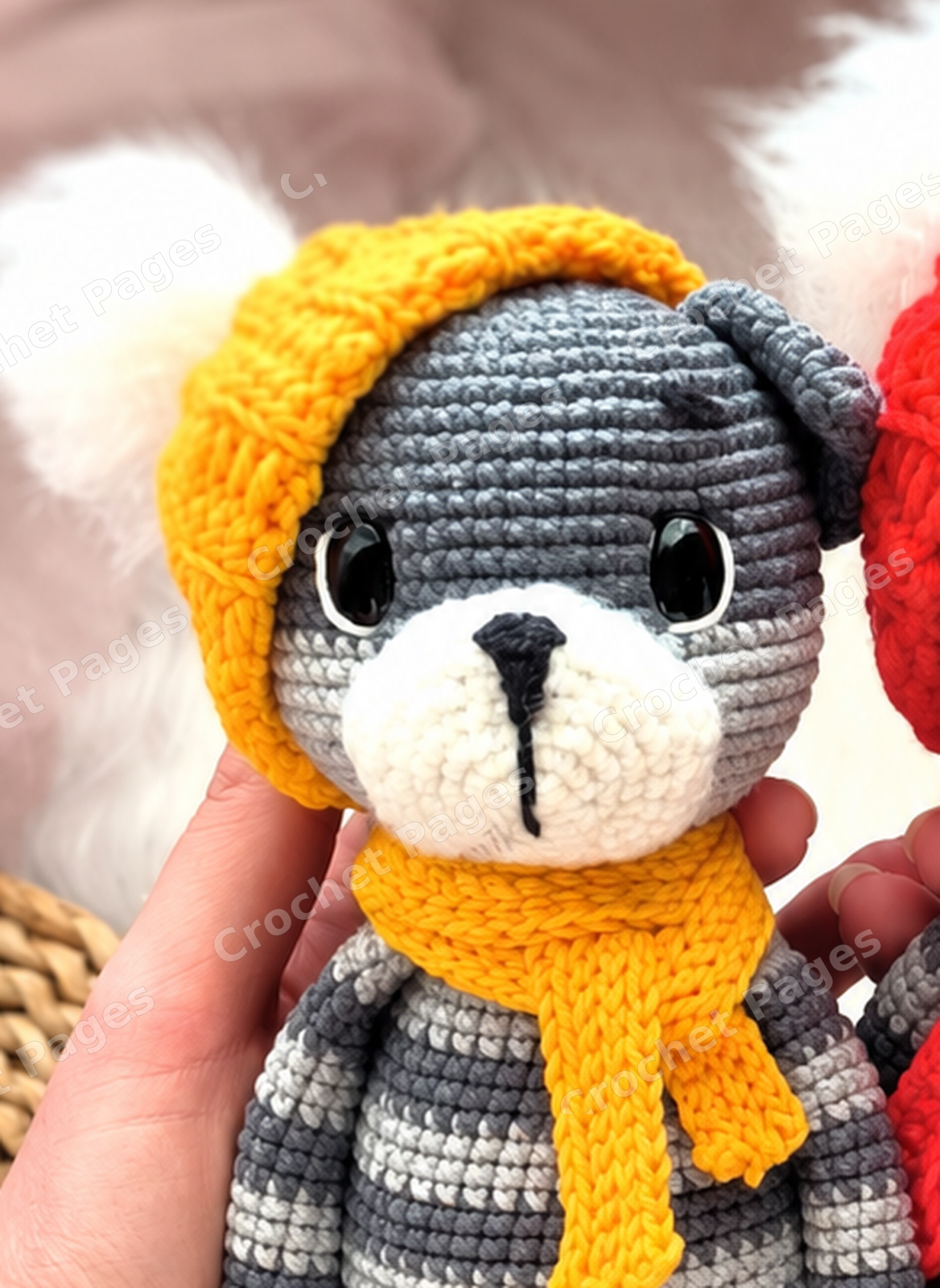Kitty crochet project, gallery view 2