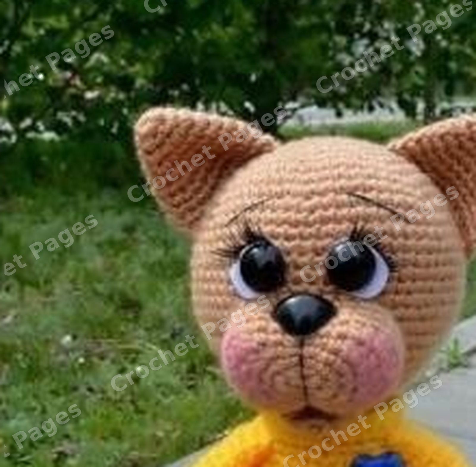 Fyodor the Cat crochet project, gallery view 2